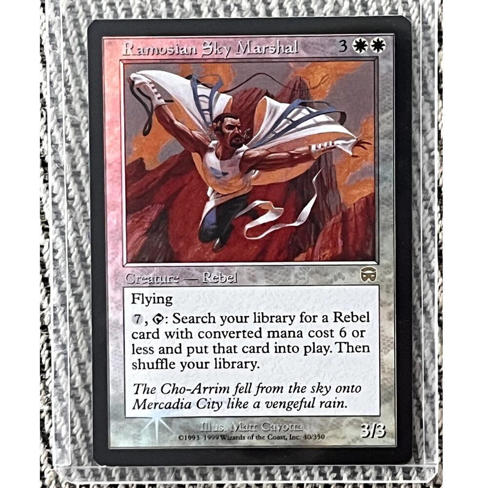 Ramosian Sky Marshal – Meridian Foil – Magic: The Gathering